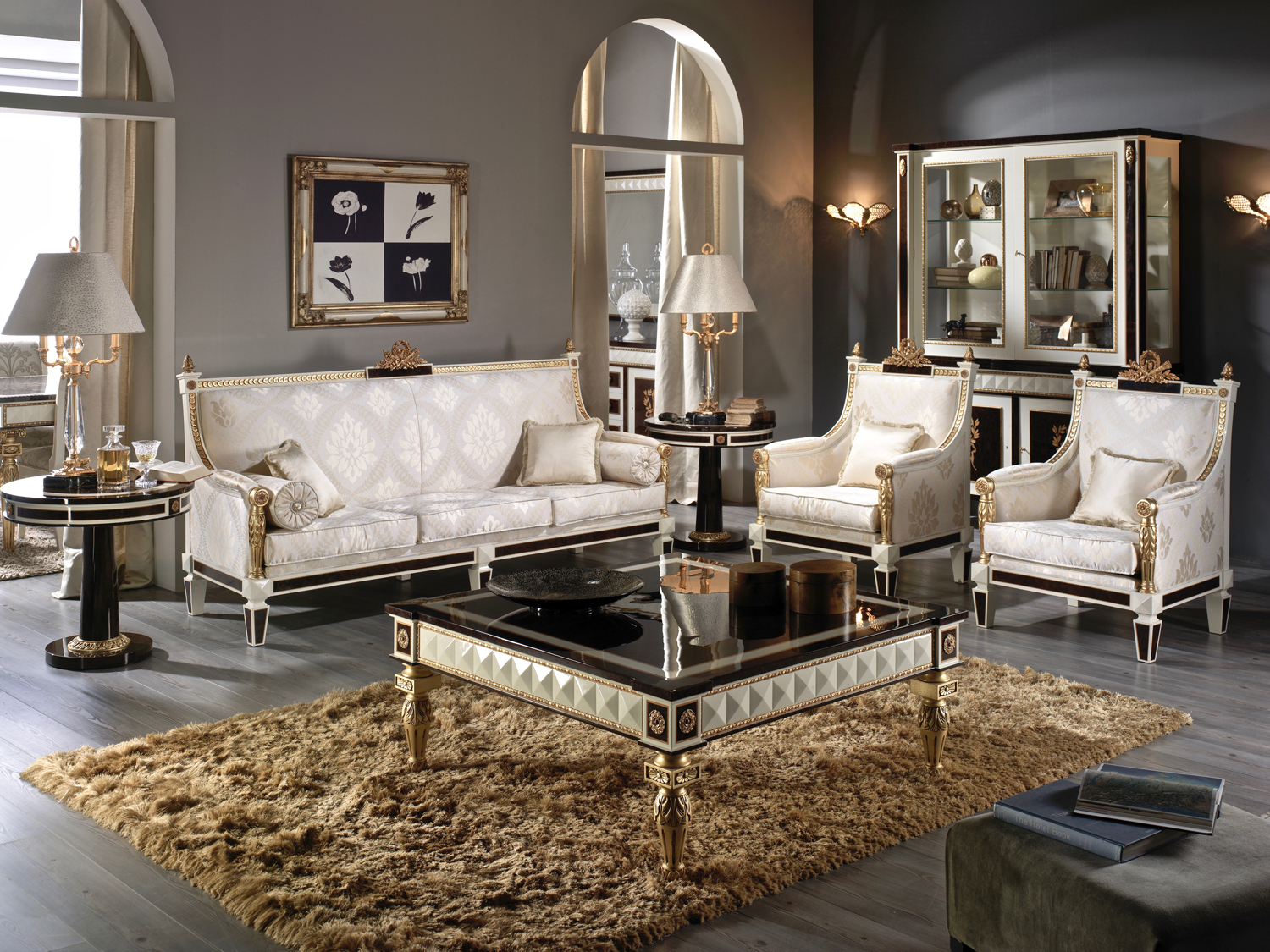 luxury living room furniture, luxury baroque furniture