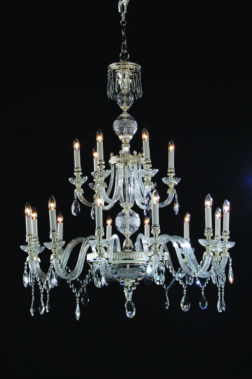 luxury glass chandelier, gold crystal chandelier